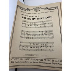 Antique Irving Berlin&rsquo;s, Just A Little Longer, 1926 sheet music #23. Nice!