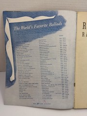 Robbins All Star Radio Theme Songs Sheet Music Song Book Piano Vocals Guitar M11