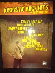 1970&rsquo;s Guitar Tab Songbook Acoustic Rock Hits For Guitar Very Good