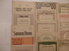 1920&rsquo;S LOT OF 21 PIANO AND ORGAN SHEET MUSIC BY THEODORE PRESSER CO.