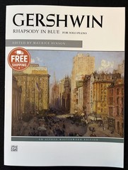 Gershwin Rhapsody In Blue Solo Piano Sheet Music Alfred Masterworks