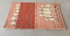 Rhythm Songs for Children Small, Words/Music by Nell Gregson, 1940 Songbook Rare