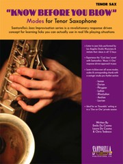 Know Before You Blow – Jazz Modes for Clarinet with CD * Ships from Publisher!