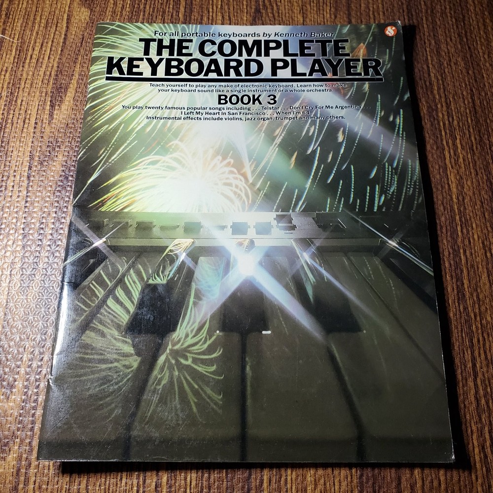 The Complete Keyboard Player Book 3 Keyboard Course Amsco 1984