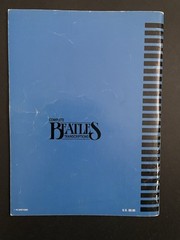 BEATLES Transcribed Scores Blue and Yellow Book Guitar Keyboard Vocals Drum Bass