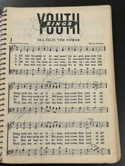 Four (4) Vintage Pop Christian 1940s Song Books Singspiration