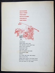1968 « BUONA SERA, MRS. CAMPBELL » SHEET MUSIC FILM MOVIE GINA LOLLOBRIGIDA COMEDY