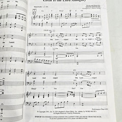 The Worship Library Volume 2 Choral Songbook SATB Word Music Christian 1998