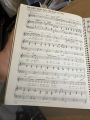 Vintage Gospel Christian Songbook 100 Sacred Favorites Spiral 240 Pages VG Cond
