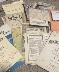 16.5lbs Of OLD SHEET MUSIC LOT 1900-1950s– SEE PHOTOS