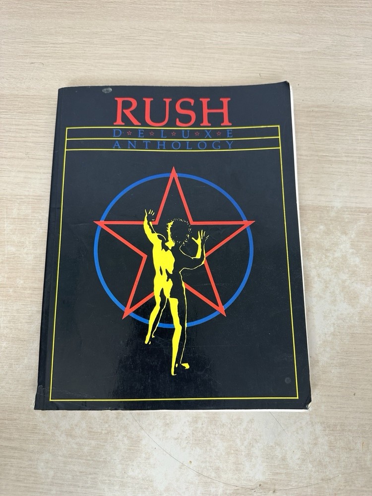 Rush (Band) – Deluxe Anthology Songbook – Vocal, Piano, Guitar – 1981 Core Music