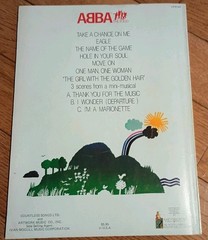 1978 Songbook: ABBA « The Folio », Sheet Music Piano Vocal Guitar Song Book, EX