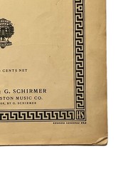 1908 Sheet Music Book MODERN SONG FAVORITES Household Series No. 41 Low Voice