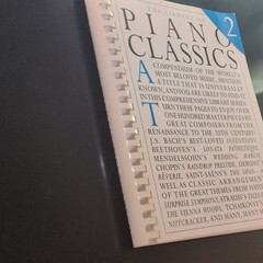 The Library of Piano Classics 2 Spiral Bound Classical Solo Piano Sheet Music