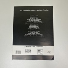 Clair De Lune By Claude Debussy * Easy Favorite Series 1991 Minstrel Press