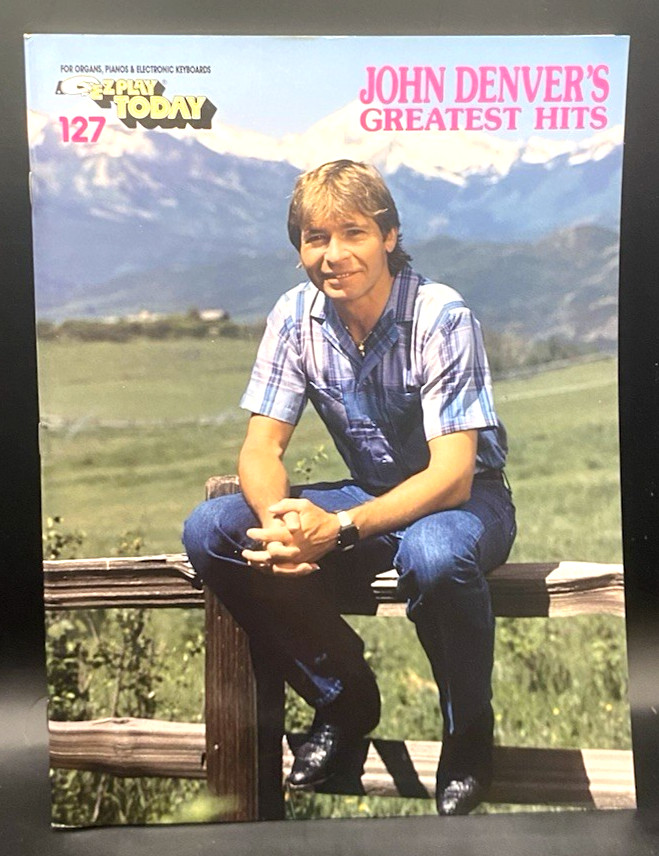 John Denver&rsquo;s Greatest Hits Sheet Music E-Z Play Piano Book, Trade Paperback