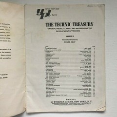 The Technic Treasury Vol A 1963 Young Pianist&rsquo;s Library Sheet Music G