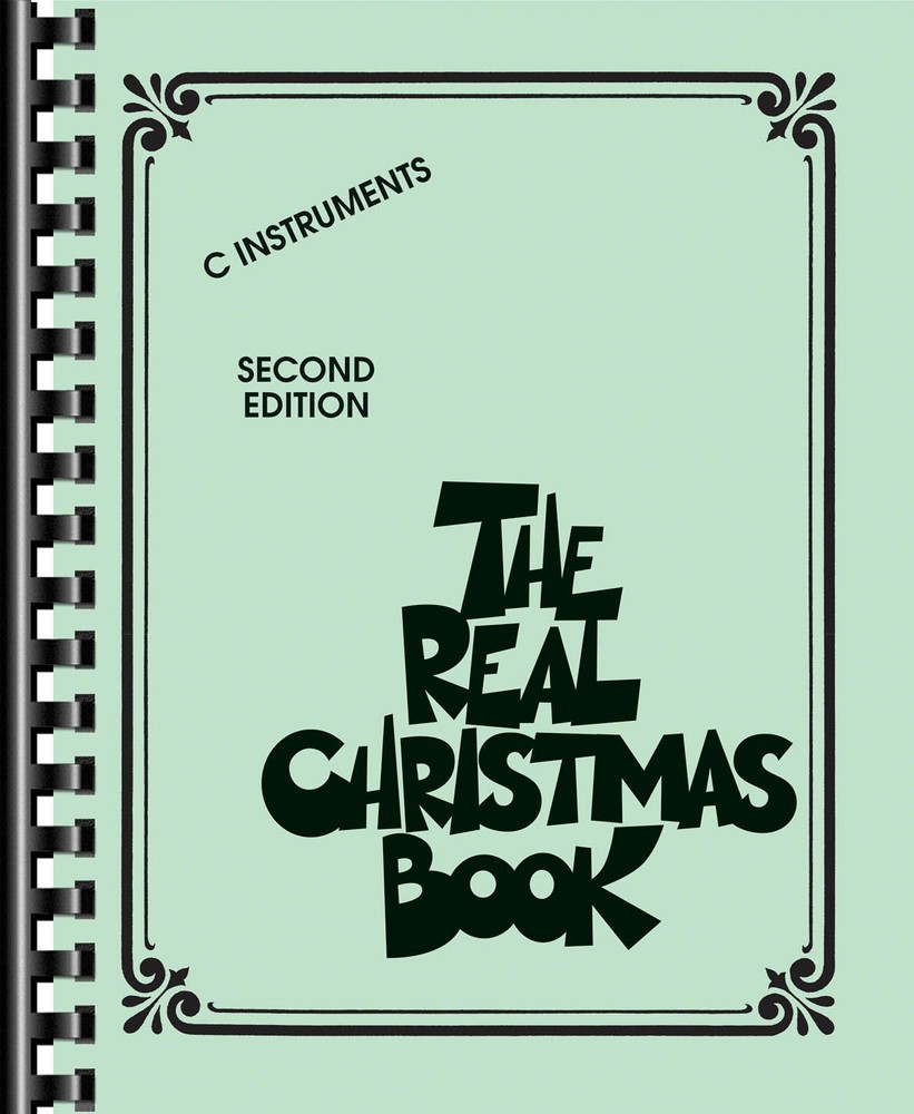 The Real Christmas Book 2nd Edition C Piano Guitar Chords Fake Jazz Sheet Music