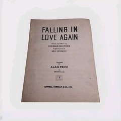Falling in Love Again Alan Price Sheet Music