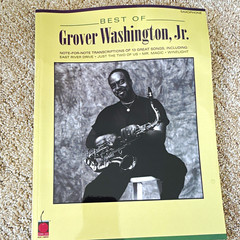 Cherry Lane Best of Grover Washington, Jr. Saxophone Jazz Song Book Solo MPN