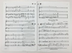 Remember Me SATB Chorus Piano Flute Sheet Music Craig Curry Triune Choral Lib