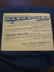 College Songs for School Bands 1st Eb Alto Saxophone 1951 By Paul Yoder Melrose