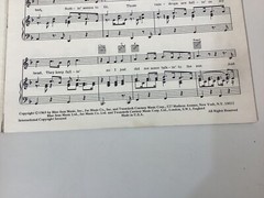 Raindrops Keep Fallin&rsquo; On My Head – 1969 Piano Vocal Sheet Music – Movie Tie-In
