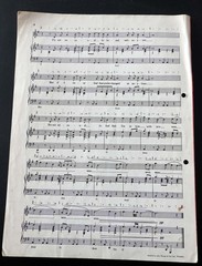 IT&rsquo;S NOT UNUSUAL – Original Sheet Music, Recorded by Tom Jones Published 1965
