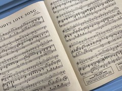 1946, Anybody&rsquo;s Love Song, Paul Mann, Miller Music Corp, Vintage, Sheet Music