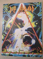 Vintage 1988 Def Leppard Songbook « Hysteria »