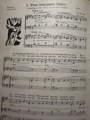 Very Rare 1947 AMERICAN FOLK MUSIC for HS Choral Groups Jackson & Bryan