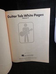Guitar Tab White Pages Books Vol 1-4 Acoustic Christian Hal Leonard