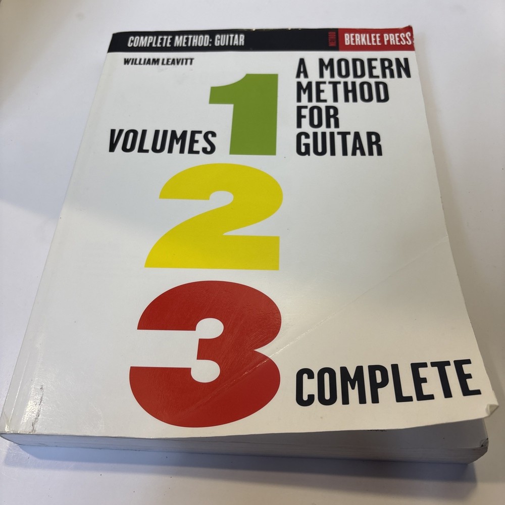 A Modern Method for Guitar – Volumes 1, 2, 3 Complete