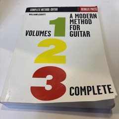 A Modern Method for Guitar – Volumes 1, 2, 3 Complete