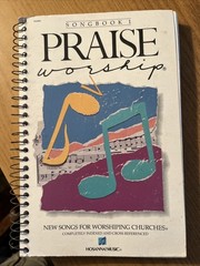 Hosanna Music Paise Worship Songbook 1 Christian 1987 Religious Spiral Bound