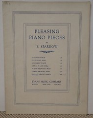 The Gallant Heroes March – E. Sparrow – Sheet Music 1906