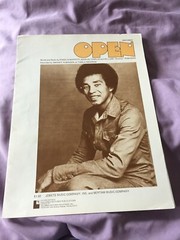 Smokey Robinson Vintage Sheet Music Open 1976 Pop R&B