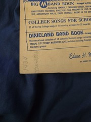 College Songs for School Bands 2nd Bb Clarinet 1951 By Paul Yoder Melrose Music