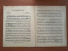The Broadway Girl sheet music, 1904, featuring Grace Leonard