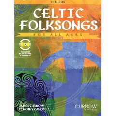 Celtic Folksongs for All Ages Curnow Play-Along Book Series Softcover with CD