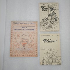 Vintage Sheet Music Lot Of 60 1950ish Show Tunes & Other Classics Great Graphics