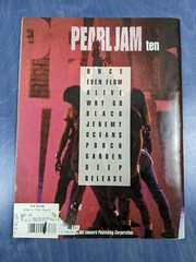 Pearl Jam – Ten – Bass Songbook Sheet Music Recorded Versions Eddie Vedder