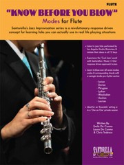 Know Before You Blow – Jazz Modes for Flute with CD * Ships from Publisher!