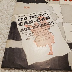 I Love Paris, Can – Can Sheet Music, Words and Music by Cole Porter 1958
