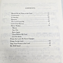 We Will Stand Joy Song Choral Book SATB Piano Coates Word &rsquo;84 Christian Songbook