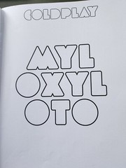 Coldplay Myloxyloto Sheet Music Book For Piano Guitar Vocal