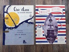 Vintage Lot Of 22 Assorted Sheet Music Multiple Songs #JAB02