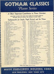 Rhapsody in Blue Sheet Music George Gershwin Piano Harms 1939 Henry Levine