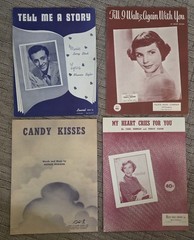 Vintage 1940 & 1950 Sheet Music Various Artists Various Publishing Musicals (14)