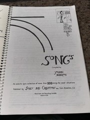 Songs Large Print Edition Yohann Anderson Spiral Bound 1995 Rare